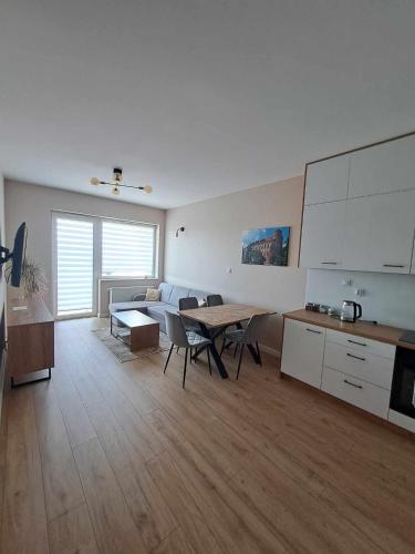 Η κουζίνα ή μικρή κουζίνα στο Apartament Długa Uniejów