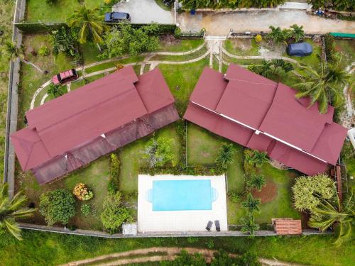 Letecký snímek ubytování Spacious Modern Villa-Serene Private Garden-Pool-BBQ-Patio-Playa Bonita