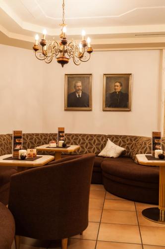 Zona de estar de Hotel Post