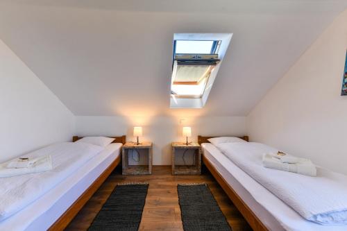 Postel nebo postele na pokoji v ubytování Wildernest Holiday Home