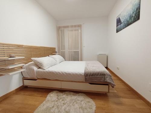 Postel nebo postele na pokoji v ubytování Orballo