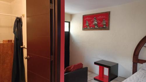 Postel nebo postele na pokoji v ubytování Casa Flores