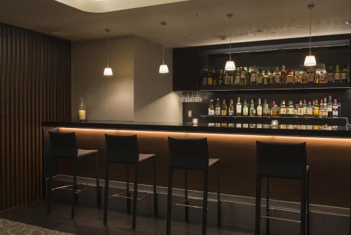 Lounge nebo bar v ubytování Nagoya Kanayama Hotel
