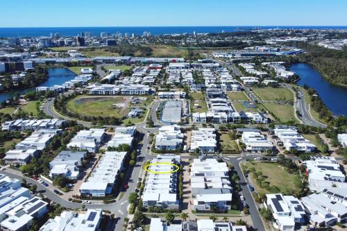 Γενική άποψη της πόλης Maroochydore ή θέα της πόλης από  αυτή η παραθεριστική κατοικία