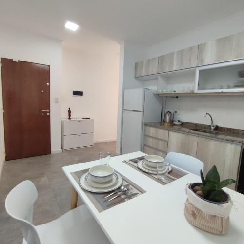 Dapur atau dapur kecil di Villa Sarita 3D