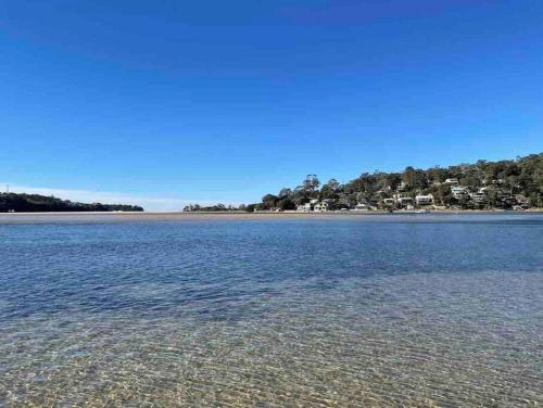 a view of a body of water at The Sandbar House, Royal National Park, waterfront beach house in Maianbar