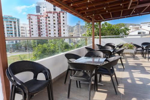 Balkón nebo terasa v ubytování Hotel Zamay Plus