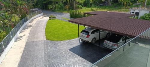Κήπος έξω από το ganze Villa beachfront-pool-villa-Apartment