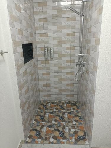 Ένα μπάνιο στο ganze Villa beachfront-pool-villa-Apartment