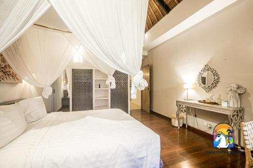 Ένα ή περισσότερα κρεβάτια σε δωμάτιο στο Villa Black Pearl - by Unicorn Villas Bali