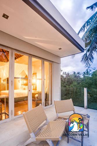 Χώρος καθιστικού στο Villa Black Pearl - by Unicorn Villas Bali