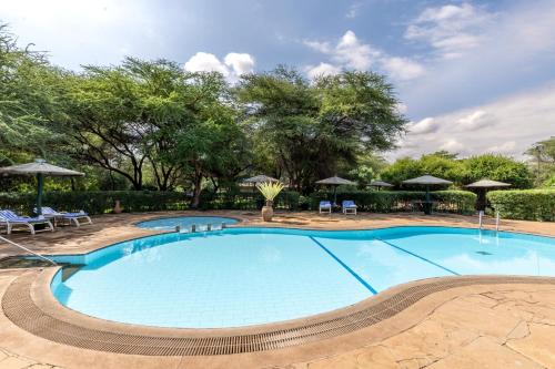 Πισίνα στο ή κοντά στο Sentrim Amboseli Lodge