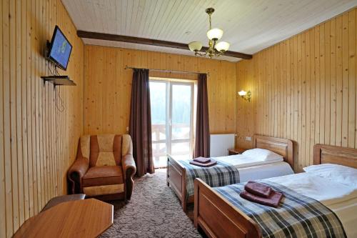 Ένα ή περισσότερα κρεβάτια σε δωμάτιο στο Villa Loiza