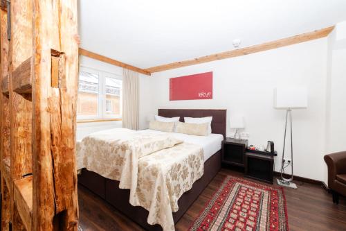 Una cama o camas en una habitación de S'Matt