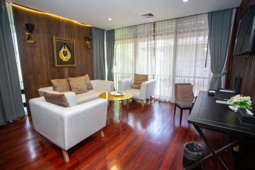 Χώρος καθιστικού στο The Palayana Hua Hin