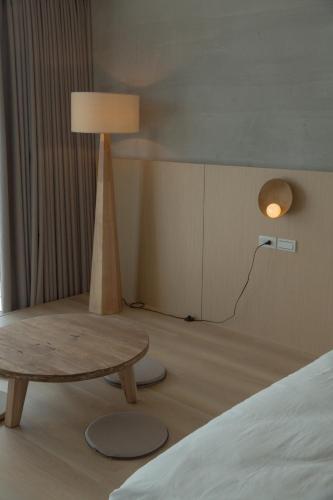 Ein Bett oder Betten in einem Zimmer der Unterkunft Golden Harvest Homestay