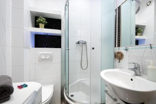 Kúpeľňa v ubytovaní Labo Apartment Ogrodowa
