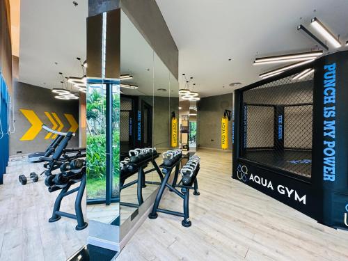 Fitness centrum a/nebo fitness zařízení v ubytování The Cam Ranh Oceanview Resort