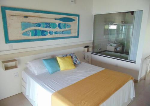 Hotel Maricáにあるベッド