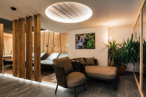 Χώρος καθιστικού στο Ferienresidenz Raich - Appartements mit Sky Wellness und Garten