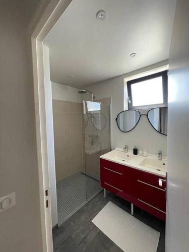 Bathroom sa Apartment 1 confort&modern
