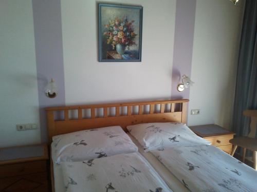 Postel nebo postele na pokoji v ubytování Pension Elisabeth