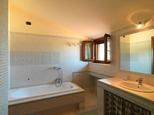 Koupelna v ubytování B&B La Casa Fra Gli Olivi