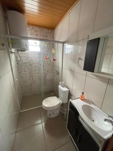 Kylpyhuone majoituspaikassa Casa VIRAMAR