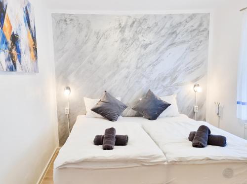 Voodi või voodid majutusasutuse Da Vinci Apartment toas