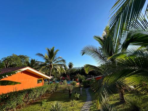 Κήπος έξω από το Residence Las Lajas