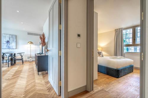 Letto o letti in una camera di Luxury flats near Big Ben and London Eye