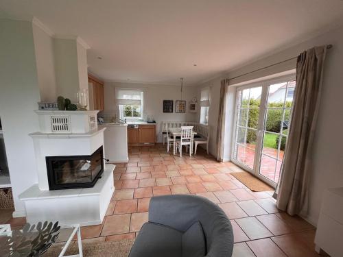 Køkken eller tekøkken på Friesenhaus Vier Jahreszeiten