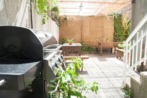 Balkoni atau teres di Casa amplia, confortable, céntrica by Prishomes