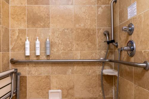 Ένα μπάνιο στο Hampton Inn Elkhorn Lake Geneva Area