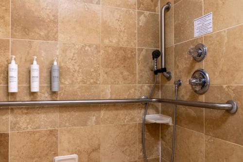 Ένα μπάνιο στο Hampton Inn Elkhorn Lake Geneva Area