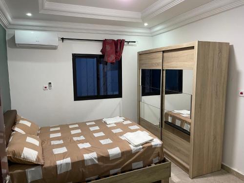 Katil atau katil-katil dalam bilik di Holiday home