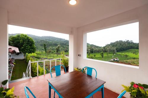 Nespecifikovaný výhled na hory nebo výhled na hory při pohledu z bed and breakfast