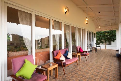 Posezení v ubytování Ibex Resorts, Kotagiri