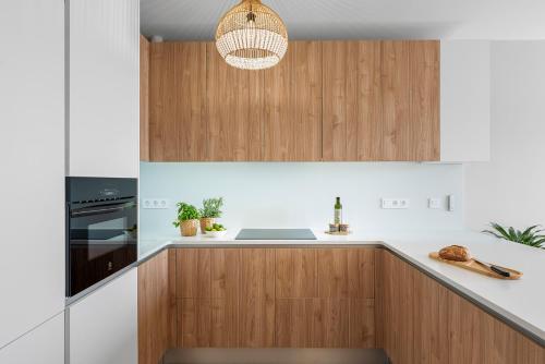 Køkken eller tekøkken på MEDANO4YOU Besos Del Mar