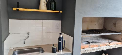 Η κουζίνα ή μικρή κουζίνα στο Nuestra Casa en Paso