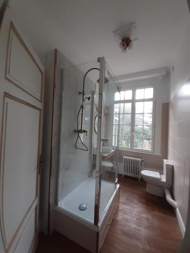 Koupelna v ubytování Manoir de Camblain