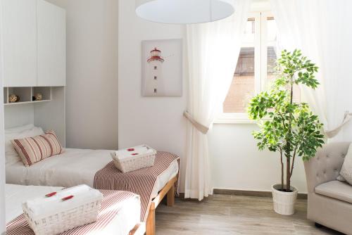 Χώρος καθιστικού στο Residenza Flegrea