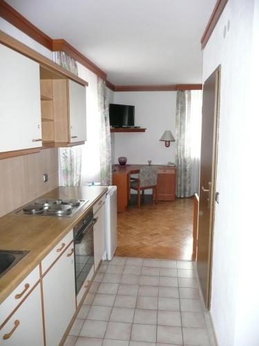 Dapur atau dapur kecil di Zum Weißen Rössl