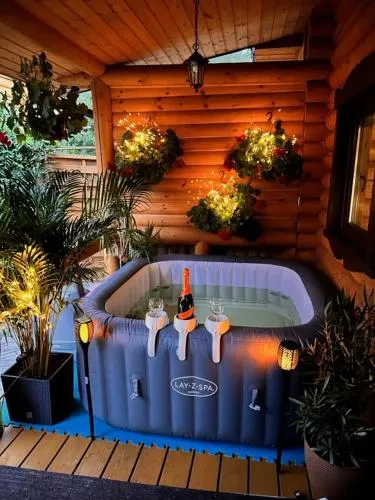 Domy z Bala - Bungalow 50 metrów od Plaży spa domki ogrzewane