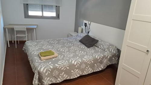 Posteľ alebo postele v izbe v ubytovaní Apartamento Molino