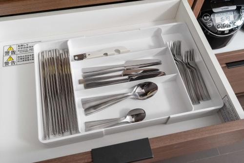Dapur atau dapur kecil di APRO STAY Denenchofu Tamagawa