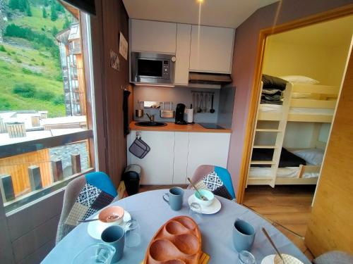 Studio rénové pour 4 pers à Avoriaz, exposé Sud