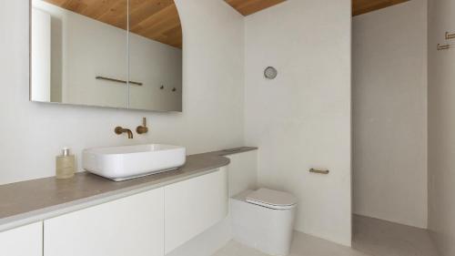 Koupelna v ubytování Villa Alcorn