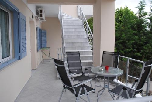 Μπαλκόνι ή βεράντα στο Kentrikon Suites