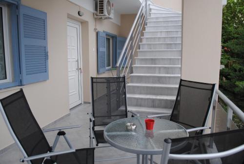 Μπαλκόνι ή βεράντα στο Kentrikon Suites